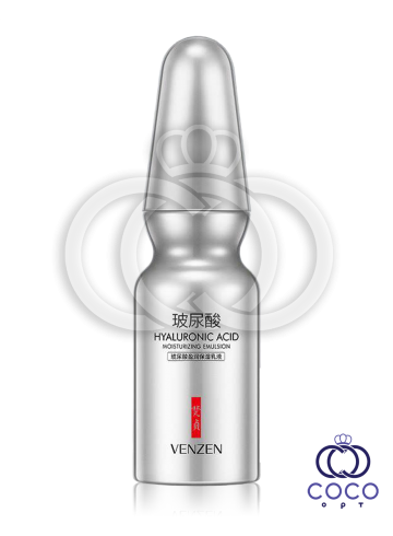 Зволожувальна емульсія для обличчя Venzen Hyaluronic Acid Moisturizing Emulsion з гіалуроновою кислотою 180 мл, фото 1