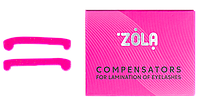 ZOLA Компенсатори для ламінування вій. Рожеві