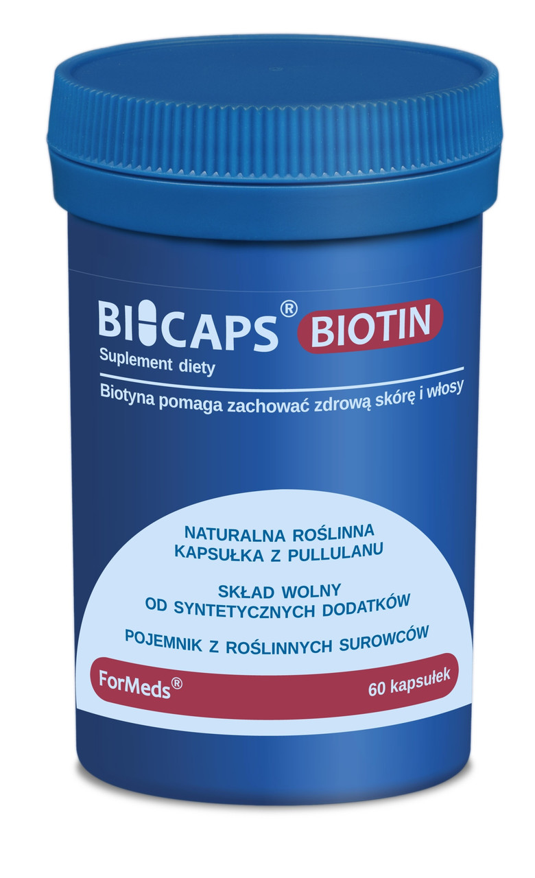 ForMeds Bicaps Biotin - Біотин 60 веганських капсул