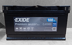 Акумулятор EXIDE PREMIUM 100Ah Ев (-/+) (900EN) (д353*ш175*в190) EA1000