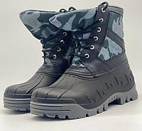 Чоботи зимові чоловічі на хутрі "Оскар" камуфльовіані