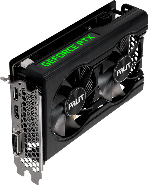 Видеокарта Palit GeForce RTX 3050 Dual (NE63050018P1-1070D) - фото 6 - id-p2046555360