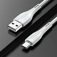 Кабель Usams US-SJ372 U38 Type-C Charging and Data Cable 1m White