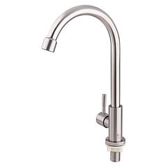 Кран на одну воду для кухні Lidz (NKS) 12 32 015SF-8