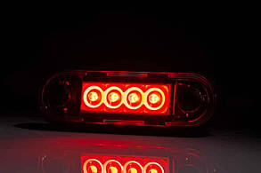 Ліхтар габаритний червоний Fristom FT-073 C LED