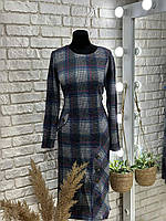 Стильное женское платье, ткань "Трикотаж" размер 54
