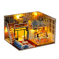 Тор! Кукольный дом конструктор DIY Cute Room L-023-BC Таунхаус