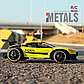 Машинка на радіокеруванні Mercedes AMG GT 1:24 2WD YELLOW Metal Car, фото 7