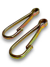 Карабін Спінач №100, довжина 100 мм. Карабін пружинний 10 см