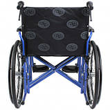 Посилена інвалідна коляска ширина 55 см із посиленими передніми колесами «Millenium HD» OSD, фото 4