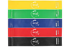 Фітнес резинки WCG Набір з 5 шт, фото 4