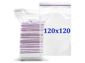 Пакет із замком Zip-Lock, 120х120 мм.