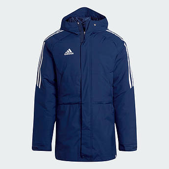 Футбольна куртка Adidas Condivo 22 Stadium HA6254, Темно-синій, Розмір (EU) — 2XL