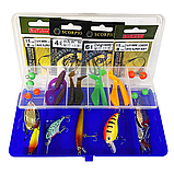 Спінінг (тест 3-15/5-20 гр.) набір на щуку, судака, окуня + жорсткий чохол 3 в 1, фото 8