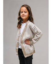 Кардиган Лапки Бежевий ART KNIT