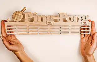 Медальница "Ping-Pong", LaserBox