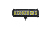 Автофара на крышу (18 LED) 5D-54W-MIX (235 х 70 х 80), Противотуманка