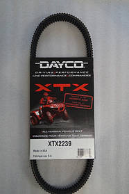 XTX2239 Ремінь варіатора Dayco 30x1038 суперпосилений на квадроцикл POLARIS Sportsman, POLARIS Ranger