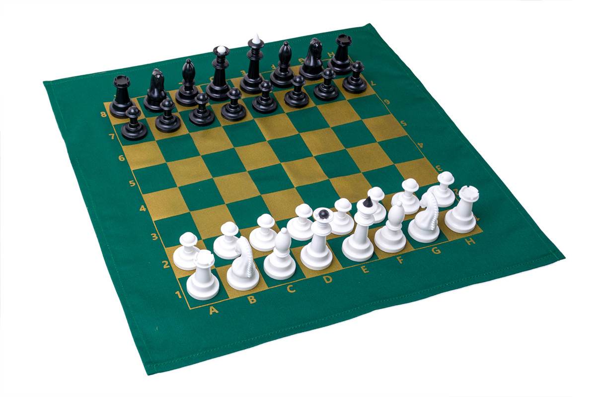 Дошка для шахів та шашок (тканина)