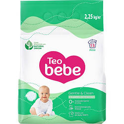 Дитячий пральний порошок Teo Bebe алое 2,4 кг