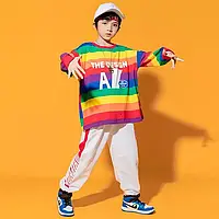 Детский спортивный костюм для хип-хопа на мальчика рост 150