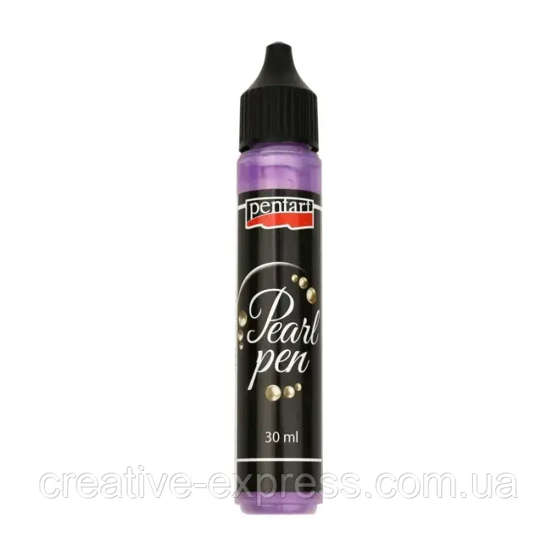 Контур Ефект перлин, Бузковий, 30 мл, Pentart