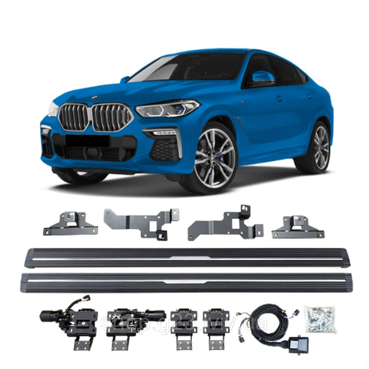 Висувні електро-пороги BMW X6 (2020-2024)