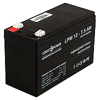 Аккумуляторная батарея LogicPower 12V 7.5AH (LPM 12 - 7,5 AH) AGM