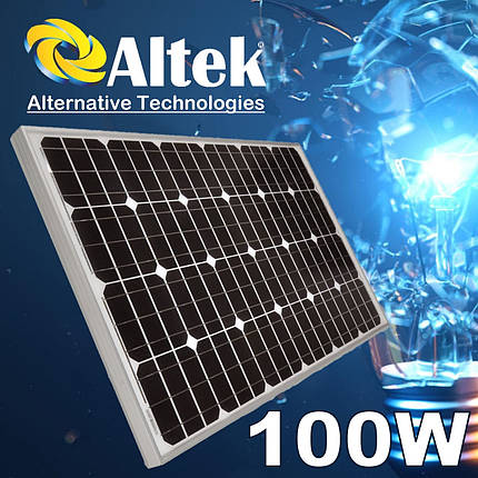Фотоелектричний модуль Altek ALM-100M-36 100Вт, фото 2