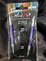 47075 Спиці кругові Zing 40 см, 7.00 мм