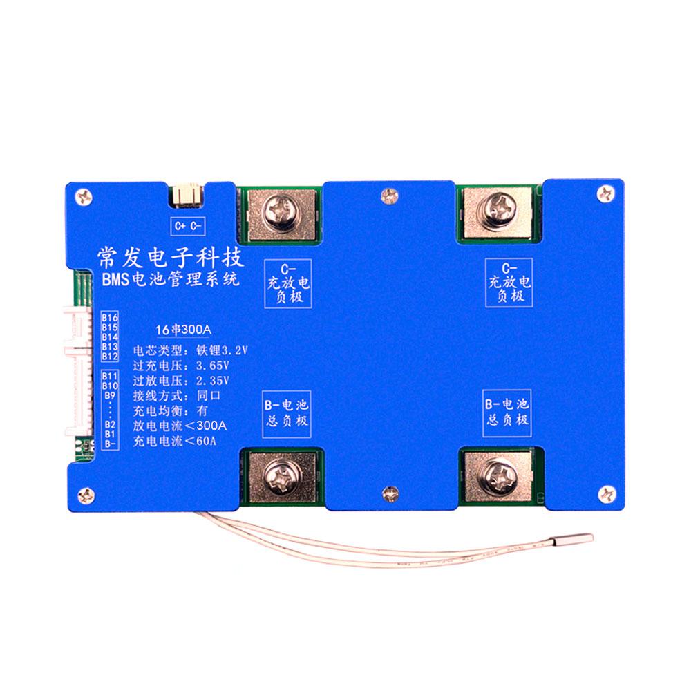 BMS плата Changfa Li-ion 48 V 16S 300A