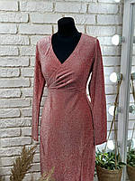 Стильное женское платье, ткань "Люрекс" 48, 50, 52 размер 48 50