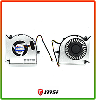 Вентилятор (кулер) для MSI (GPU) версия 1 GL63, GP63, GE75, GP75, GE63, GV63, GL73, GE73, GP73