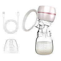 Портативний електричний молоковідсмоктувач Zb-003 безшумний, комфортний та без BPA для грудного вигодовування новонароджених 180мл