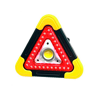 Світлодіодний знак аварійної зупинки Прожектор світлодіодний HB-6609, АКБ 18650, ЗП microUSB