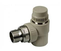Кран термостатичний 20х1/2 під пайку (PPR) кутовий, "Koer" Чехія