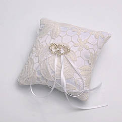 Подушка для обручок 10х10см (WeddingPillow4)