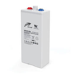 Акумуляторна батарея RITAR OPzV 2-350, Gray Case, 2V 350.0Ah (1200 С)  ( 124 х 206 х 513  ) 29 кг  Q1/36