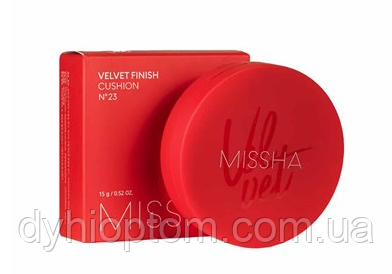 Тональний крем-кушон Missha Velvet Finish Cushion SPF50+/PA+++ №23