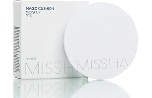 Кушон зволожувальний Missha Magic Cushion Moist Up SPF50+/PA+++ No21 Light Beige, 15g