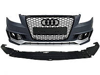 Передній бампер на Audi A4 B8 2007-2011 рік ( стиль RS4 B9)