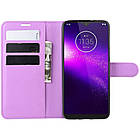 Чохол-книжка Litchie Wallet для Motorola One Macro / Moto G8 Play Violet, фото 6