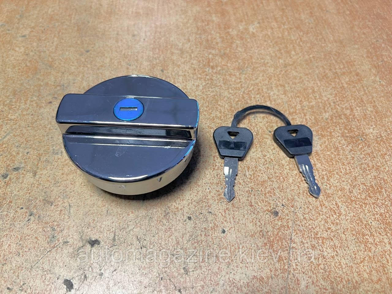 Кришка бака паливного ВАЗ 2101-07, Газель старого зразка (хром), фото 1