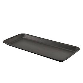 Таця 36*16.5 см, Black Vintage Steel, Genware SST3616BKV