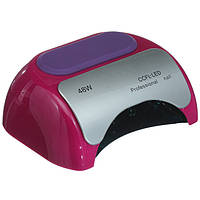 Гібридна CCFL+LED лампа UKC 48W K18 малиновий