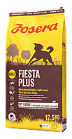 Josera Dog FiestaPlus Сухий корм для собак зі смачною домашньою птицею та лососем 12,5 кг