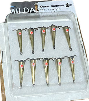 Конус паяний Mildas 3 гачки 0.8 (10 шт.)
