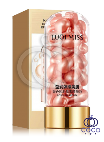 Концентрат у капсулах для обличчя Luofmiss Basein Placenta з плацентою й ніацинамідом (30 капсул)
