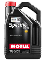 Моторное масло Motul SPECIFIC 952-A1 SAE 0W20 (5L)