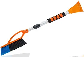 Зимняя щетка скребок Tundra телескопическая от 77см до 109см